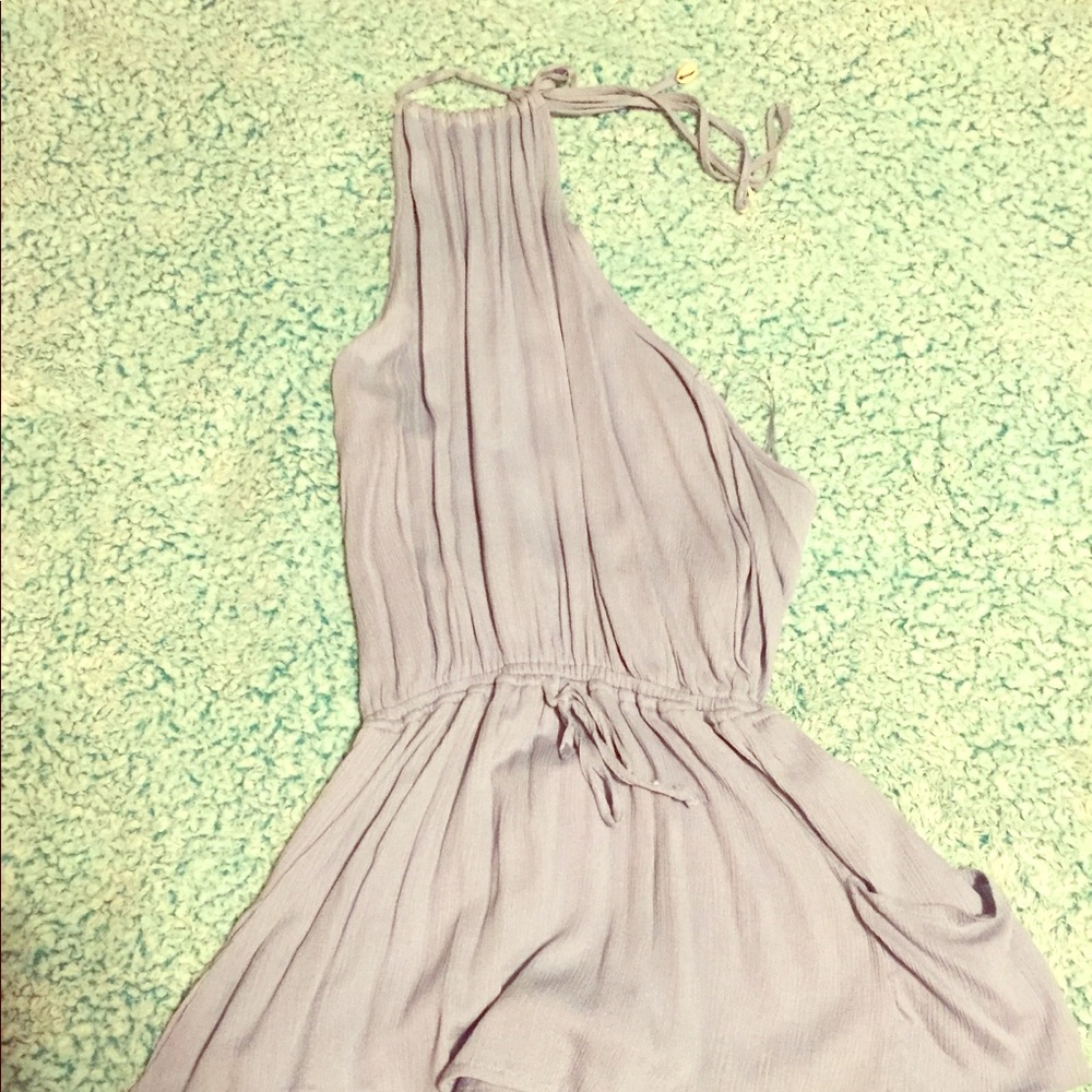 Lavender halter dress